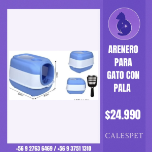 ARENERO PARA GATO CON PALA